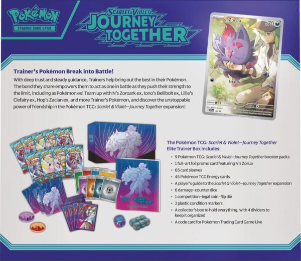 Pokemontcg Scarlet et Violet Journey Together Elite Trainer Box Eng - Image 6