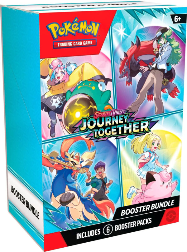 Pokemon TCG Scarlet en Violet Journey Samen Booster -bundel (6 Inpakken)