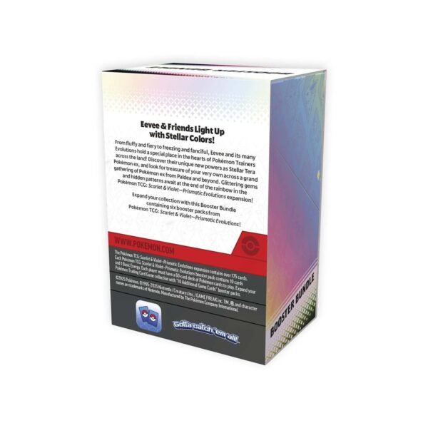 Pokemon TCG Scharlachrote und violettes prismatische Entwicklungen Booster -Bündel (6 Packungen) Eng - Bild 4