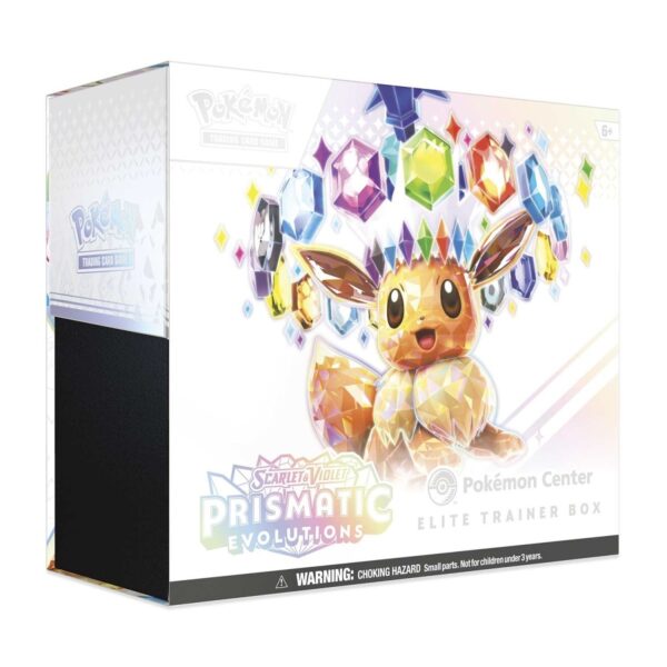 Pokemon TCG Scharlachrote und violett prismatische Entwicklungen Pokemon Center Elite Trainer Box Eng