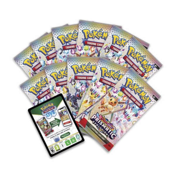 Pokemon TCG Scharlachrote und violett prismatische Entwicklungen Pokemon Center Elite Trainer Box Eng - Bild 4