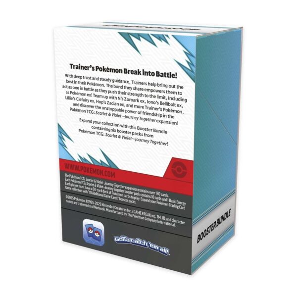Pokemon TCG Scarlet en Violet Journey Samen Booster -bundel (6 Inpakken) - Afbeelding 2