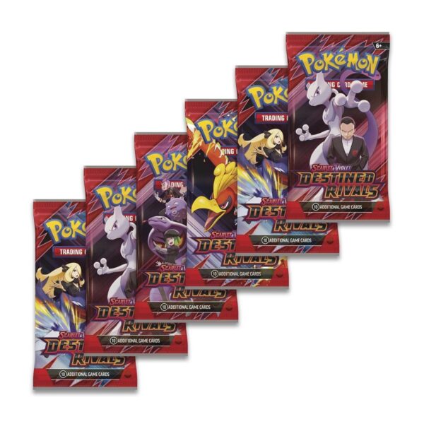 Pokemon TCG Scarlet and Violet Destined Rivals Booster Bundle (6 Packs) ENG - Image 3