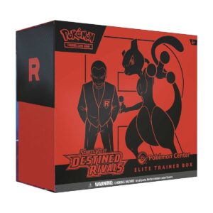 Pokemontcg Scharlachrote und violett bestimmte Rivalen Pokemon Center Elite Trainer Box Eng