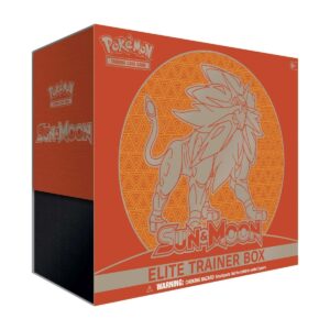 Pokemon Sun and Moon Elite Trainer Box (Solgaleo) Eng