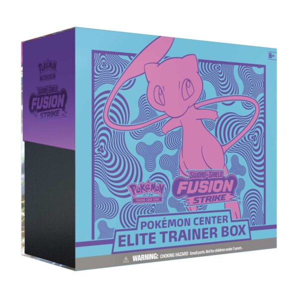 Pokemon TCG Schwert und Schild Fusion Strike Pokemon Center Elite Trainer Box Eng Eng