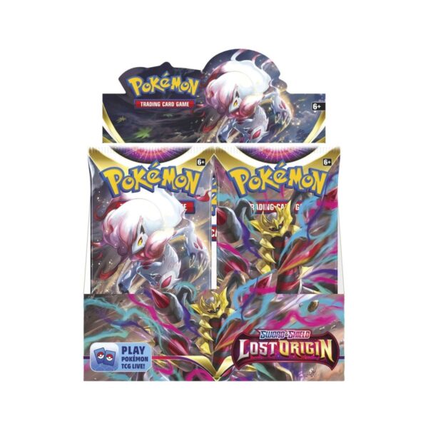 Pokemon TCG -Schwert und Schild verlorener Ursprungs -Booster -Display -Box (36 Packungen) Eng - Bild 4