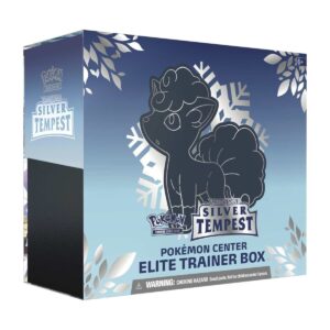 Pokemon TCG Schwert und Schild Silbertempest Pokemon Center Elite Trainer Box Eng Eng