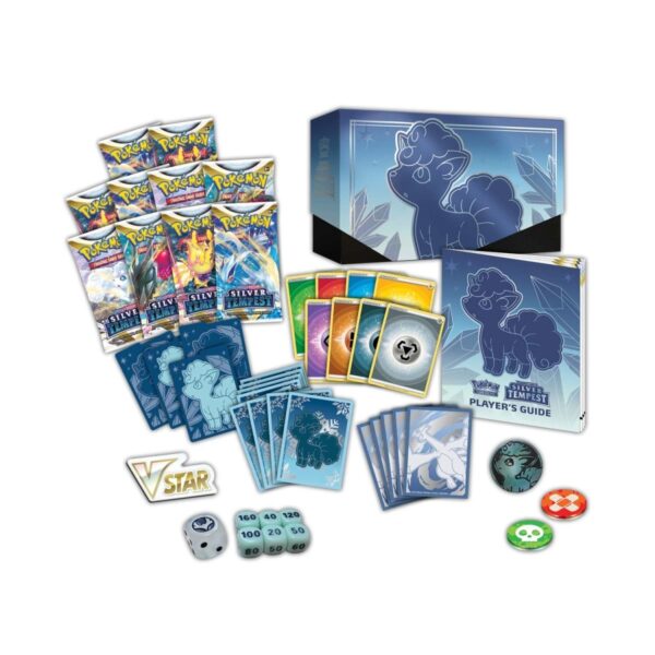Pokemon TCG Schwert und Schild Silbertempest Pokemon Center Elite Trainer Box Eng Eng - Bild 3
