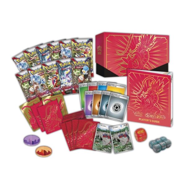Pokemon TCG Scharlachrote und violettes Pokemon Center Elite Trainer Box (Koraidon) Eng - Bild 6