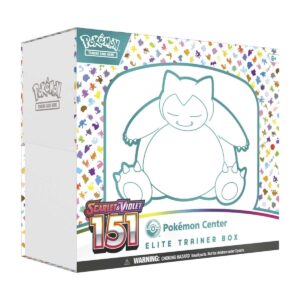 Pokemon TCG Scharlach und Violett 151 Pokemon Center Elite Trainer Box Eng