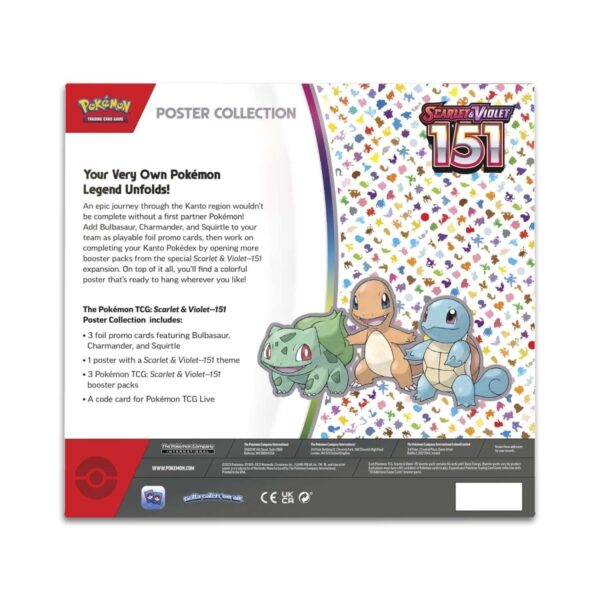 Pokemon TCG Scarlet and Violet 151 Poster Collection ENG - Image 2