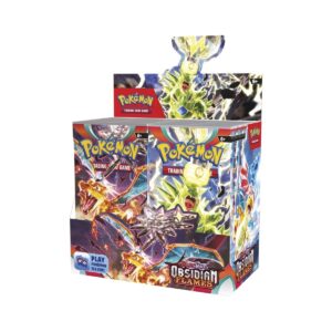 Pokemon TCG Scarlet und Violet Obsidian Flames Booster -Display -Box (36 Packungen) Eng