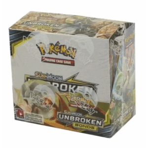 Pokemon TCG Sonne und Mond ungebrochene Bonds Booster -Display -Box (36 Packungen) Eng