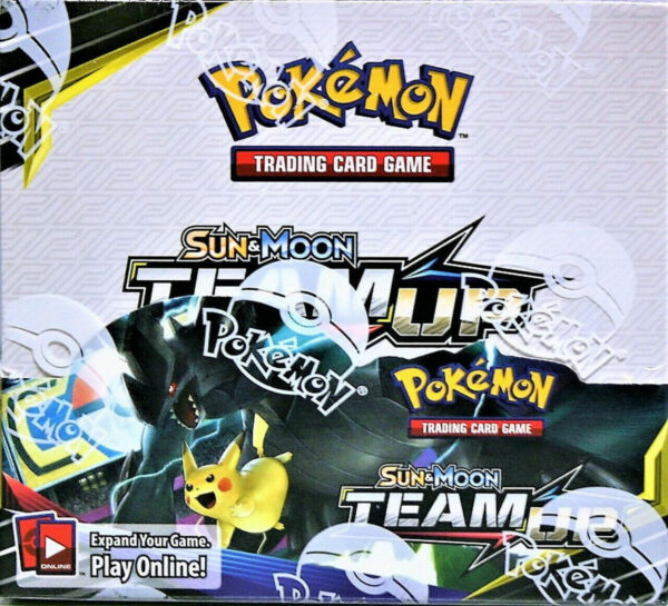 Pokemon TCG Sun and Moon Team Booster Display Box (36 Packs) Engin